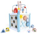 Drewniana kostka edukacyjna sorter +klocki ECOTOYS ECOTOYS
