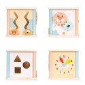 Drewniana kostka edukacyjna sorter klocki ECOTOYS ECOTOYS