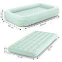 Materac dmuchany z bandami głębokie łóżko dla dziecka + pompka INTEX 66810 INTEX