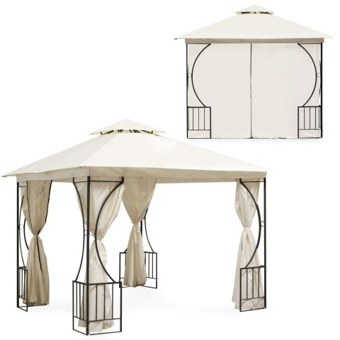 Namiot pawilon ogrodowy altana 3x3m +4 pełne ściany MultiGarden MultiGarden