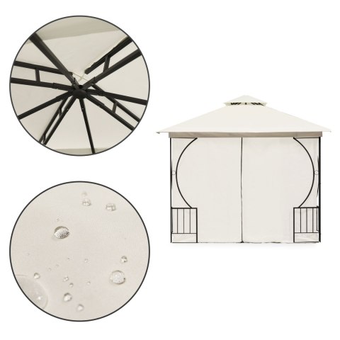 Namiot pawilon ogrodowy altana 3x3m +4 pełne ściany MultiGarden MultiGarden