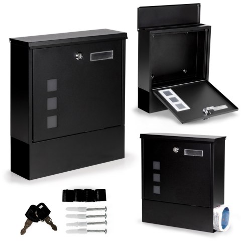 Skrzynka pocztowa na listy ulotki gazetownik stal galwanizowana ModernHome ModernHome