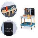 Zabawkowy drewniany warsztat z narzędziami - 47 el. ECOTOYS ECOTOYS