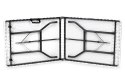 Zestaw cateringowy stół bankietowy 180 cm 2 ławki biały MultiGarden MultiGarden
