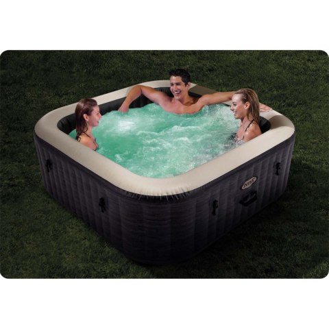 Dmuchane SPA z hydromasażem 6 osobowe INTEX 28452 Hydromasaż 28452NP LED APLIKACJA
