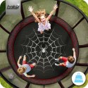 Trampolina ogrodowa 10ft/312cm z siatką zewnętrzną i drabinką Neo-Sport