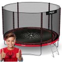 Trampolina ogrodowa 8ft/252cm z siatką zewnętrzną i drabinką Neo-Sport
