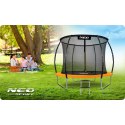 Trampolina ogrodowa profilowana 8ft/252cm z siatką wewnętrzną Neo-Sport
