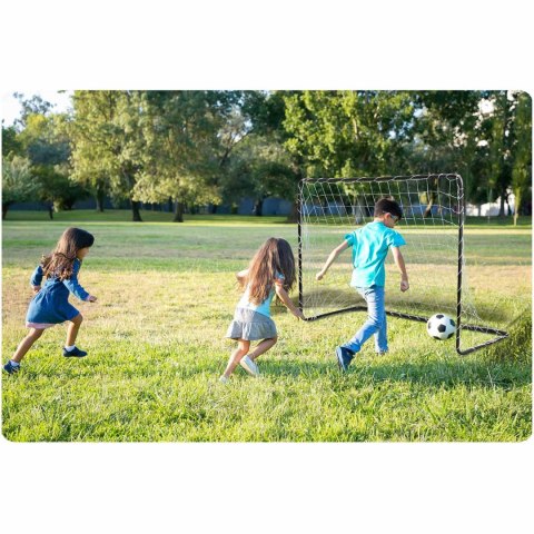 Bramka do piłki nożnej 183 x 122 x 61cm NS-492 czarna