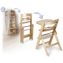 Drewniane krzesełko do karmienia Nukido Timo
