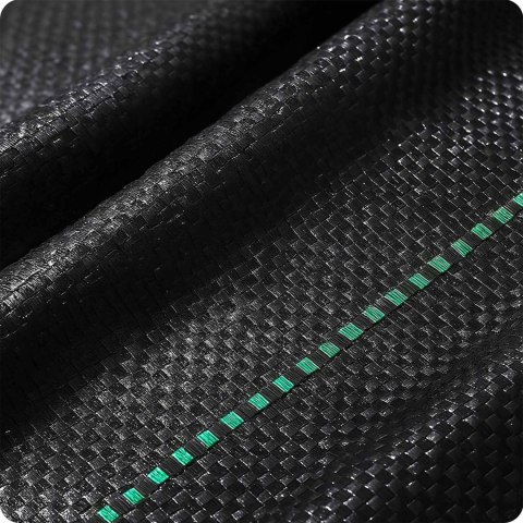 Agrotkanina ogrodowa 1,6 m x 50 m 70 g/m2 + 50 szpilek Plonos - czarna