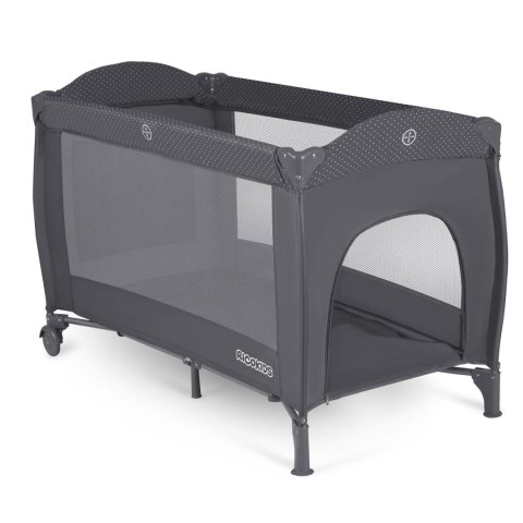 Łóżeczko turystyczne + materac + torba 125 x 65 x 78 cm RK-242 antracyt