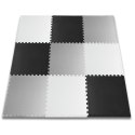 Duża mata piankowe puzzle szachownica Ricokids 180x180cm 9szt