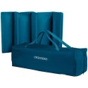 Łóżeczko turystyczne + materac + torba 125 x 65 x 78 cm RK-240 granatowe