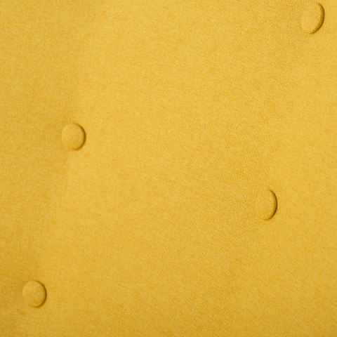 Fotel uszak z podnóżkiem Norse żółty