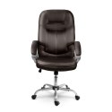 Fotel biurowy obrotowy Sofotel ciemny brąz