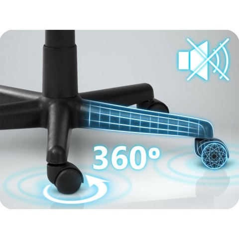 Fotel biurowy obrotowy Sofotel czarno-brązowe