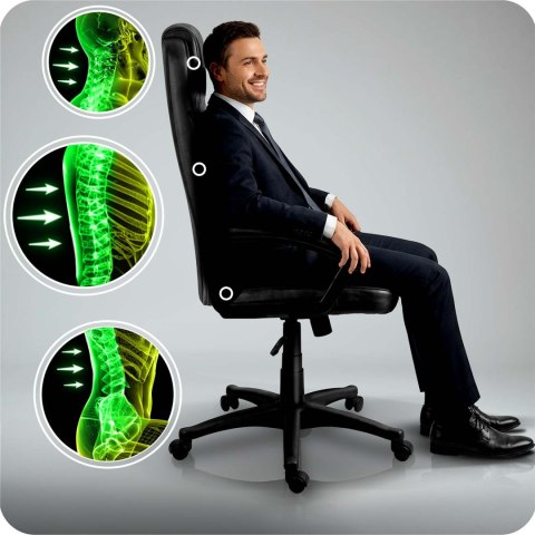 Fotel biurowy obrotowy Sofotel czarny