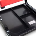Mobilny stołek warsztatowy hoker taboret z półką 150kg
