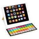 Drewniany tablet edukacyjny tablica magnetyczna kredowa ECOTOYS ECOTOYS