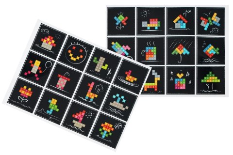 Drewniany tablet edukacyjny tablica magnetyczna kredowa ECOTOYS ECOTOYS