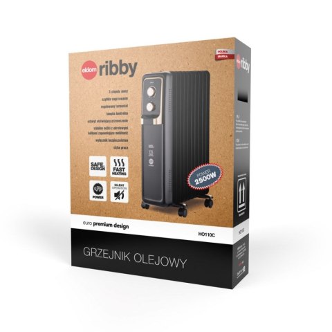 Grzejnik olejowy HO110C ribby ELDOM 2500W ELDOM