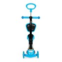 Hulajnoga trójkołowa balansowa led 3w1 świecące kółka - Niebieska ECOTOYS ECOTOYS