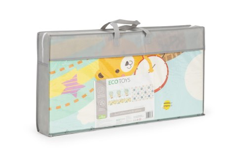 Mata piankowa edukacyjna dwustronna składana duża torba ECOTOYS ECOTOYS