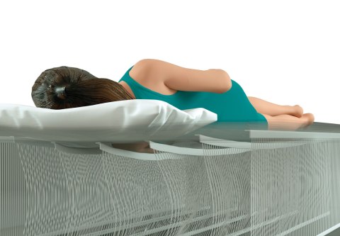 Materac dmuchany 191x137 cm dwuosobowy z pompką łóżko welur INTEX 64148ND INTEX