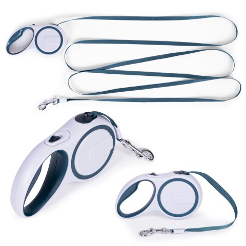 Smycz 3m dla psa lub kota automatyczna z blokadą PETSI