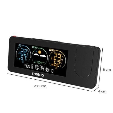 Stacja pogodowa METEO SP102 z DCF i Projektorem METEO