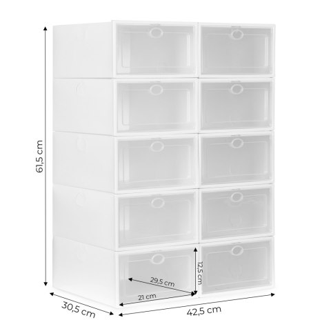 Szafka modułowa na buty organizer 10 modułów ModernHome ModernHome