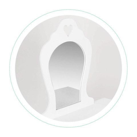 Toaletka dziecięca duża z lustrem dla dziewczynki ECOTOYS ECOTOYS