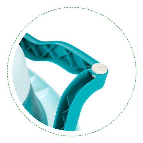 Wanienka dla dzieci wanna turystyczna składana odpływ niebieska ECOTOYS ECOTOYS