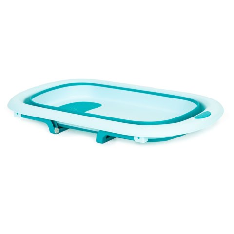 Wanienka dla dzieci wanna turystyczna składana odpływ niebieska ECOTOYS ECOTOYS