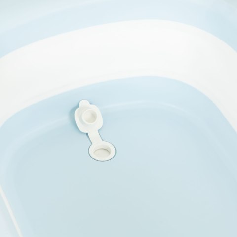 Wanienka dla dzieci wanna turystyczna składana odpływ szara ECOTOYS ECOTOYS