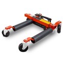 Wózek manewrowy hydrauliczny pod koła 2 sztuki czerwony