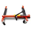 Wózek manewrowy hydrauliczny pod koła 4 sztuki czerwony