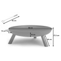 Palenisko ogrodowe 80 cm Berdsen BD-882