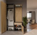 Garderoba DUO ANTRACYT ARTISAN