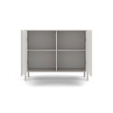 Komoda KAMARO 2D SLIM KASZMIR Lamele Front Ryflowany