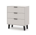 Komoda Scandi 3S SLIM KASZMIR BEŻ