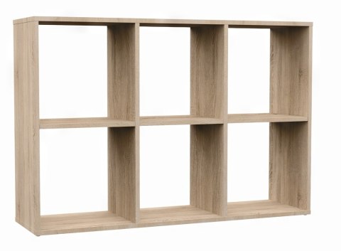 Regał Malax 2X3 DĄB SONOMA