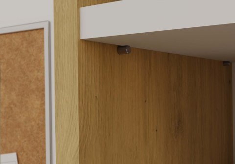 Regał Onyx R60 DĄB ARTISAN BIEL