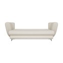 SOFA SARIS BEŻOWY NOGA CZARNA
