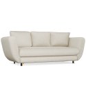 SOFA SARIS BEŻOWY NOGA ZŁOTA