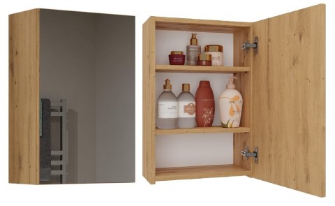 Szafka Łazienkowa Wisząca POLA 1DL DĄB ARTISAN