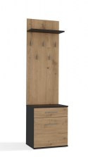 Wieszak Duo DUO ANTRACYT ARTISAN