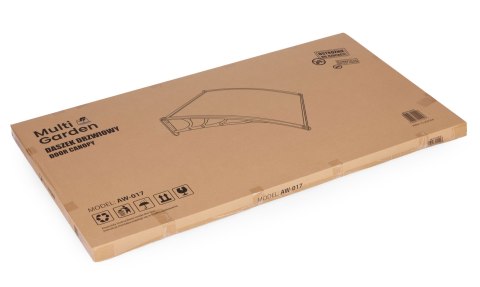 Daszek nad drzwi 150x100 cm zadaszenie osłona poliwęglan MultiGarden MultiGarden