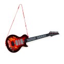 Gitara dla dzieci elektryczna z nauką gry na gitarze podczerwień melodie czerwona MULTISTORE
